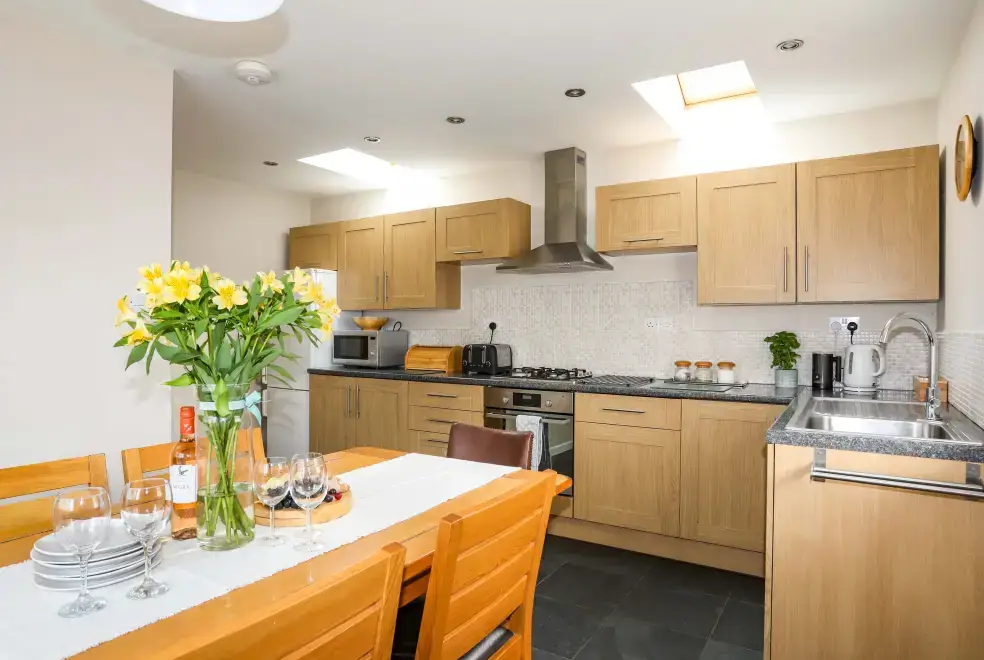 Kitchen/diner at Penrallt Cottage