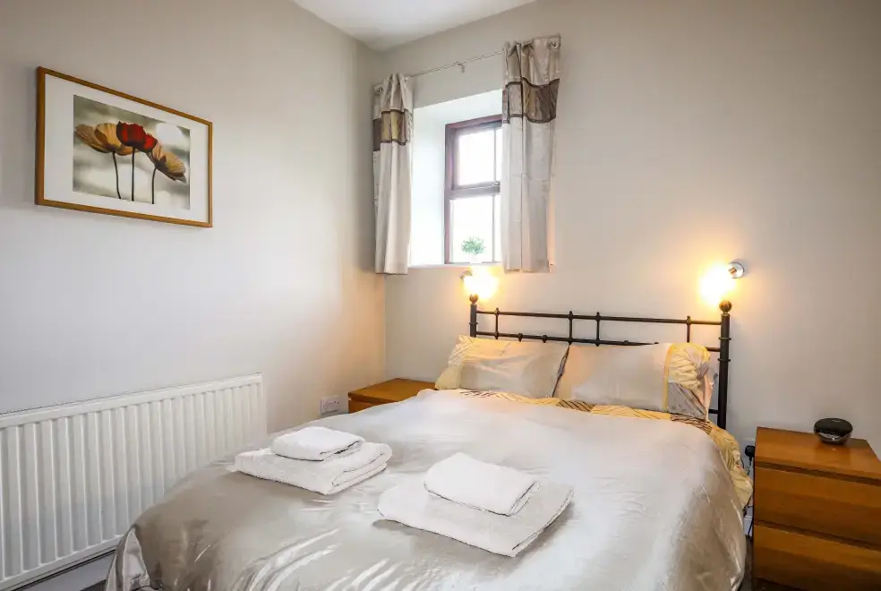 Bedroom at Penrallt Cottage