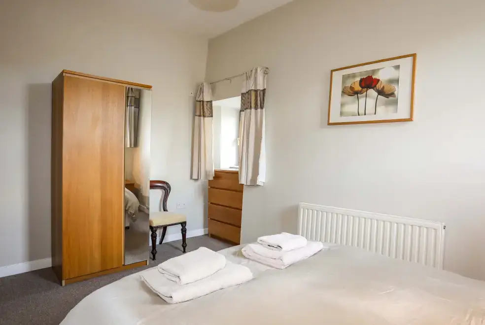 Bedroom at Penrallt Cottage