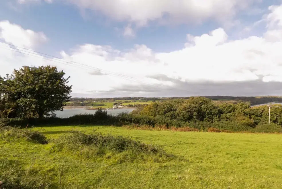 Countryside views at Penrallt Cottage