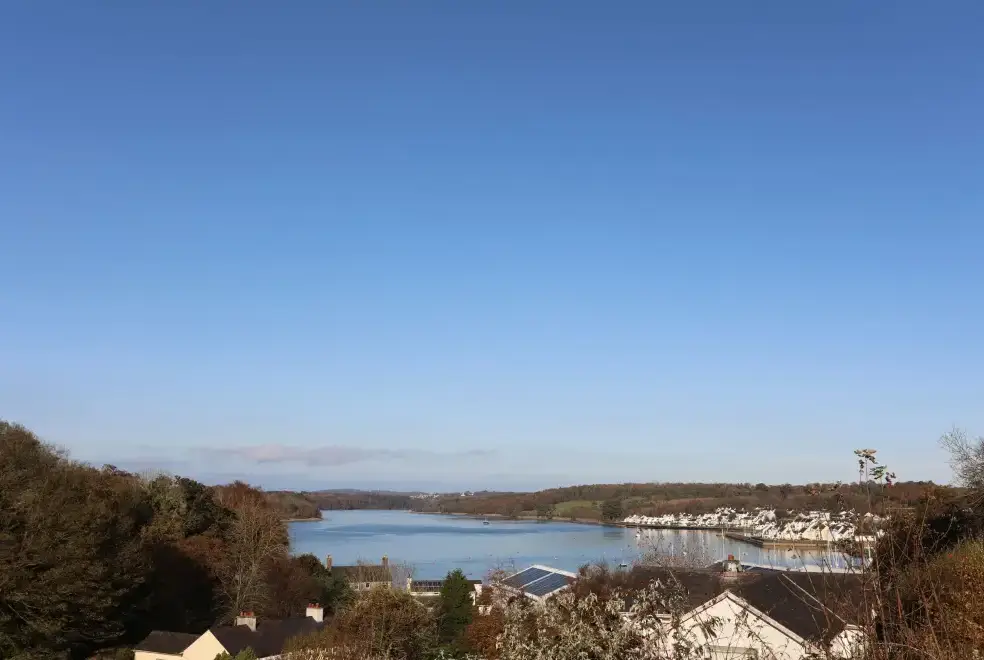 Lake view at Penrallt Cottage