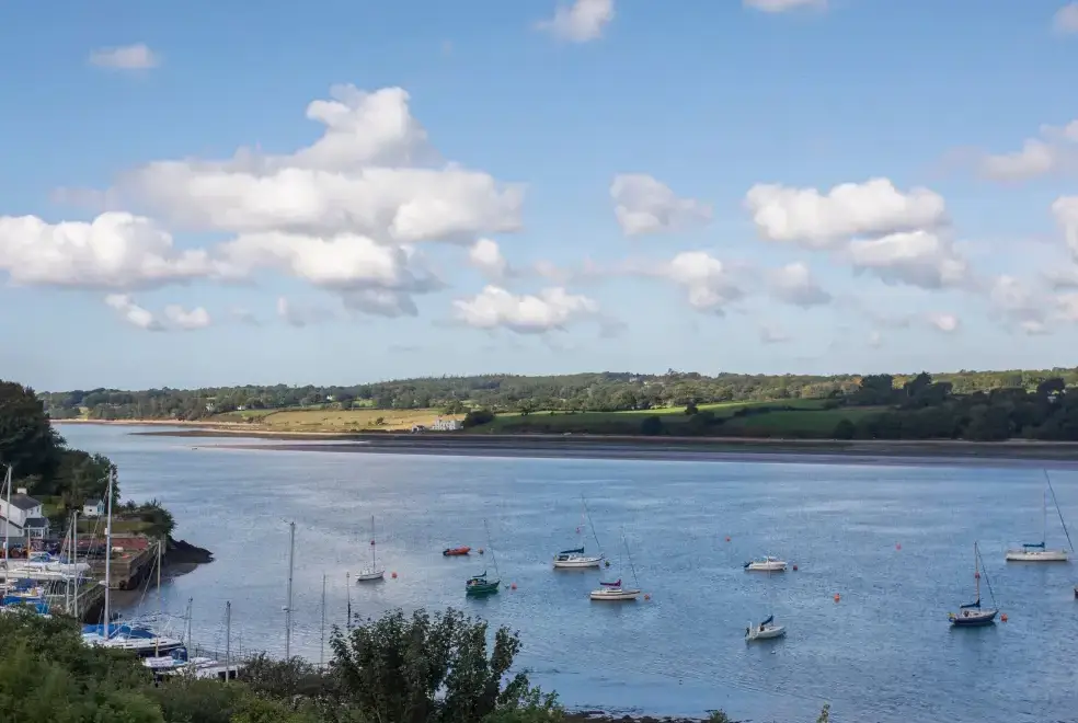 Coastal scenes near Penrallt Cottage