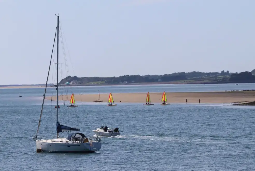 Coastal scenes near Penrallt Cottage