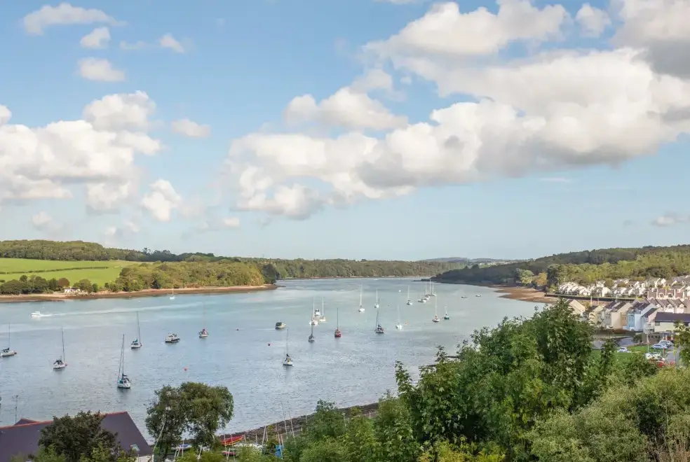 Sev view at Penrallt Cottage