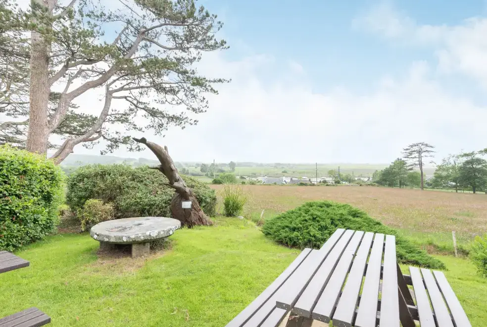 Countryside views at Pensarn Hall Dogs-welcome Cottage, Snowdonia North Wales 