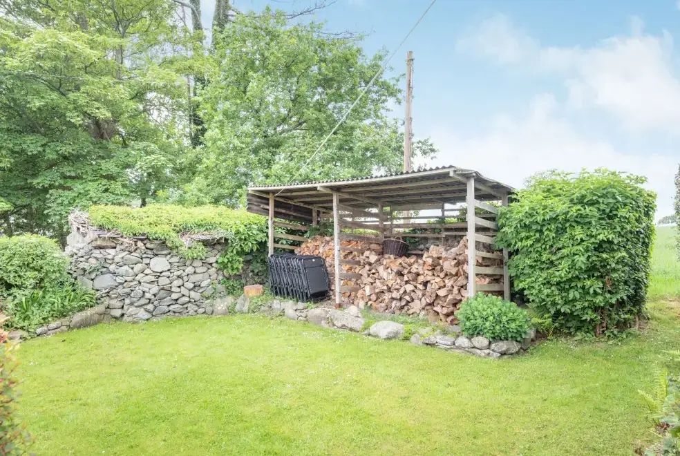 Garden at Pensarn Hall Dogs-welcome Cottage, Snowdonia North Wales 