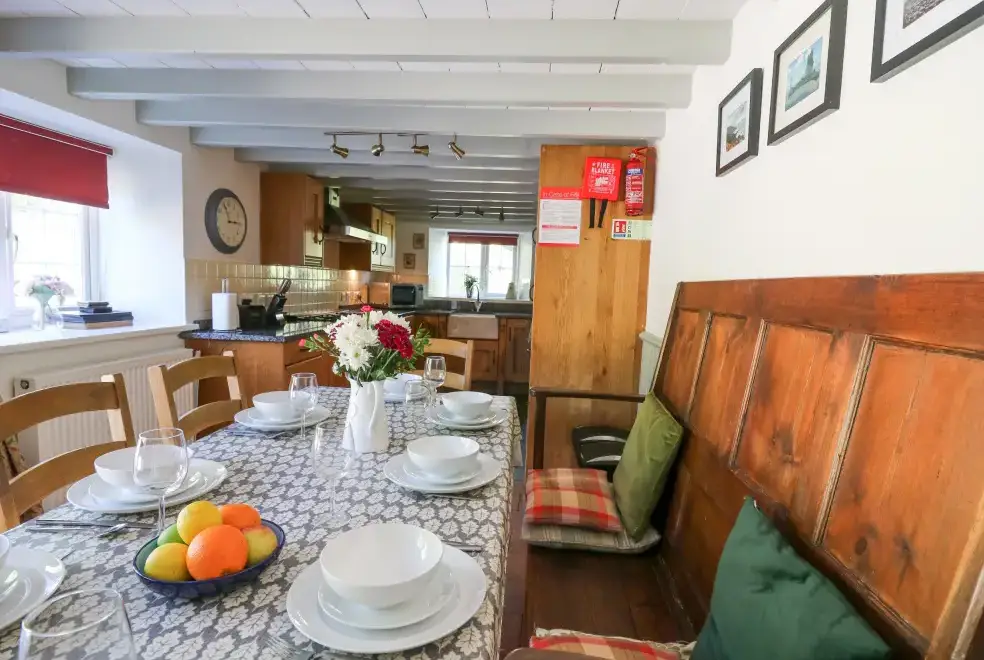 Kitchen/diner at Penuwch Fach