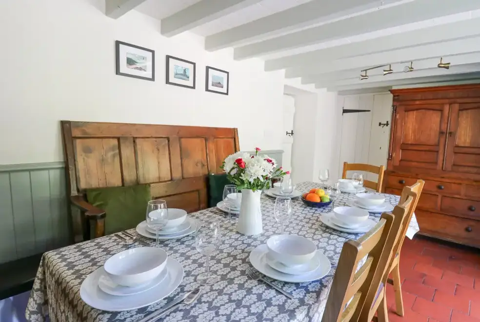 Dining room at Penuwch Fach