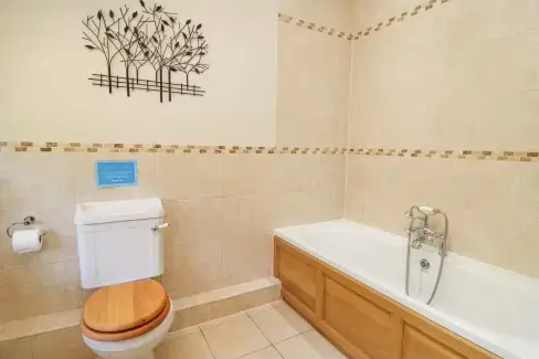 Family bathroom at Penuwch Fach, Ceredigion