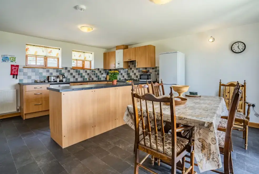 Kitchen/diner at Penybanc Farm Barn