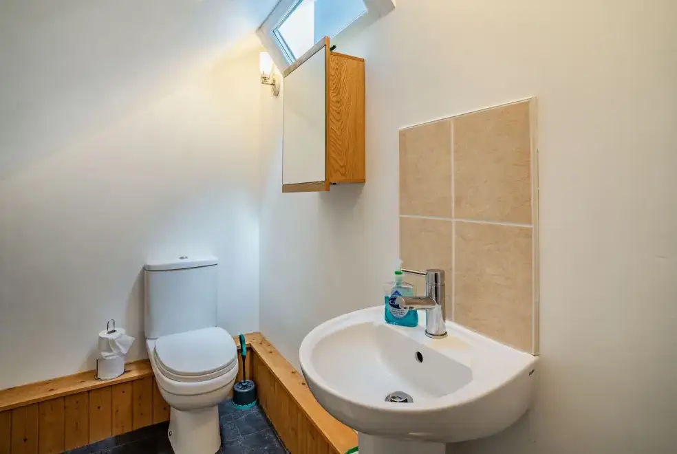 Loo at Penybanc Farm Barn