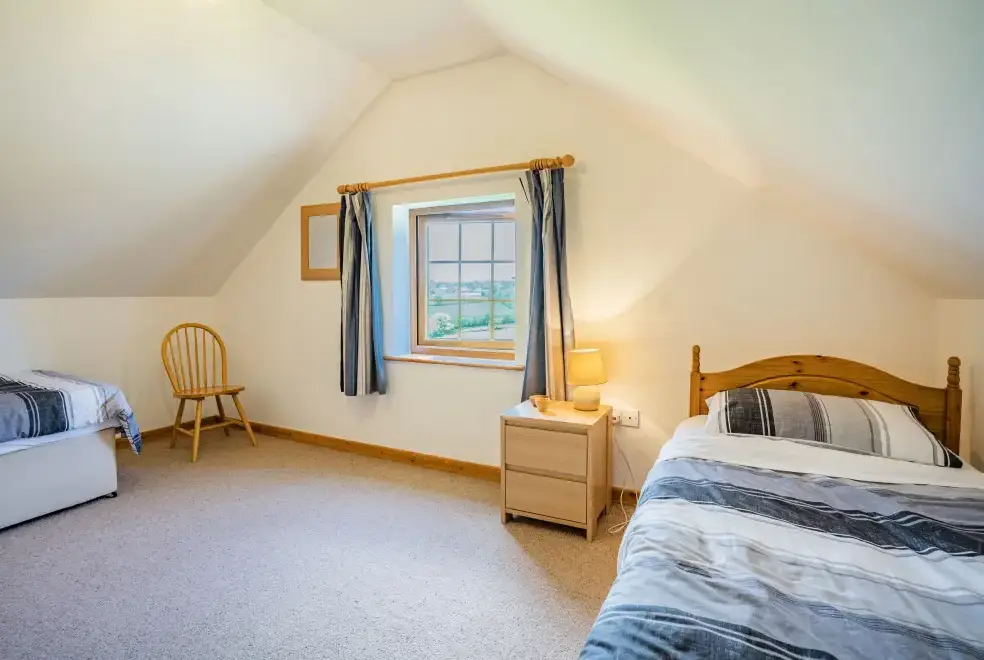 Bedroom at Penybanc Farm Barn