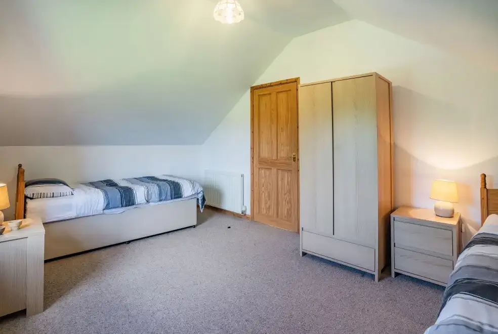 Bedroom at Penybanc Farm Barn