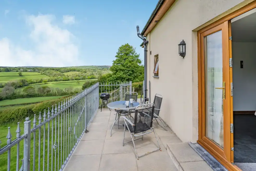 Balcony at Penybanc Farm Barn