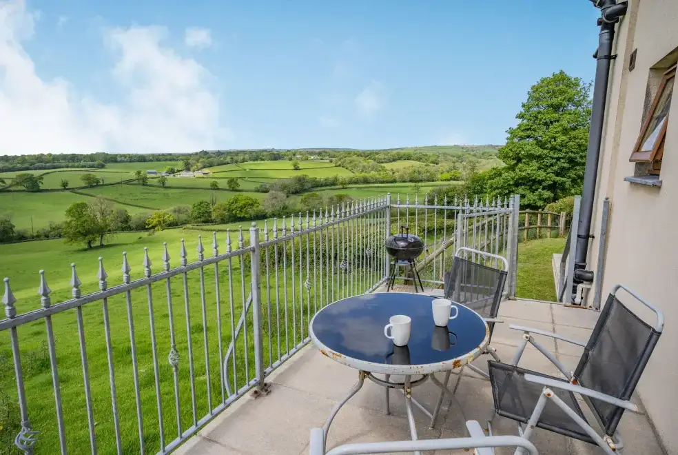 Balcony at Penybanc Farm Barn