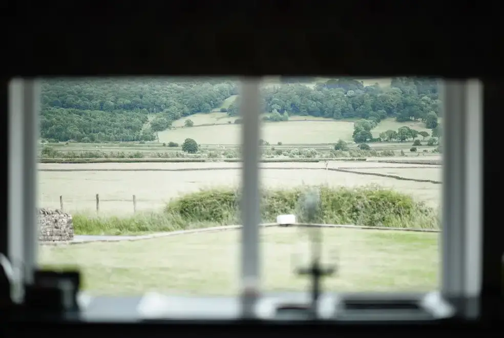 Countryside views at Penyghent View
