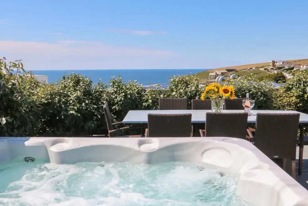 Private Hot Tub at Pepperpots