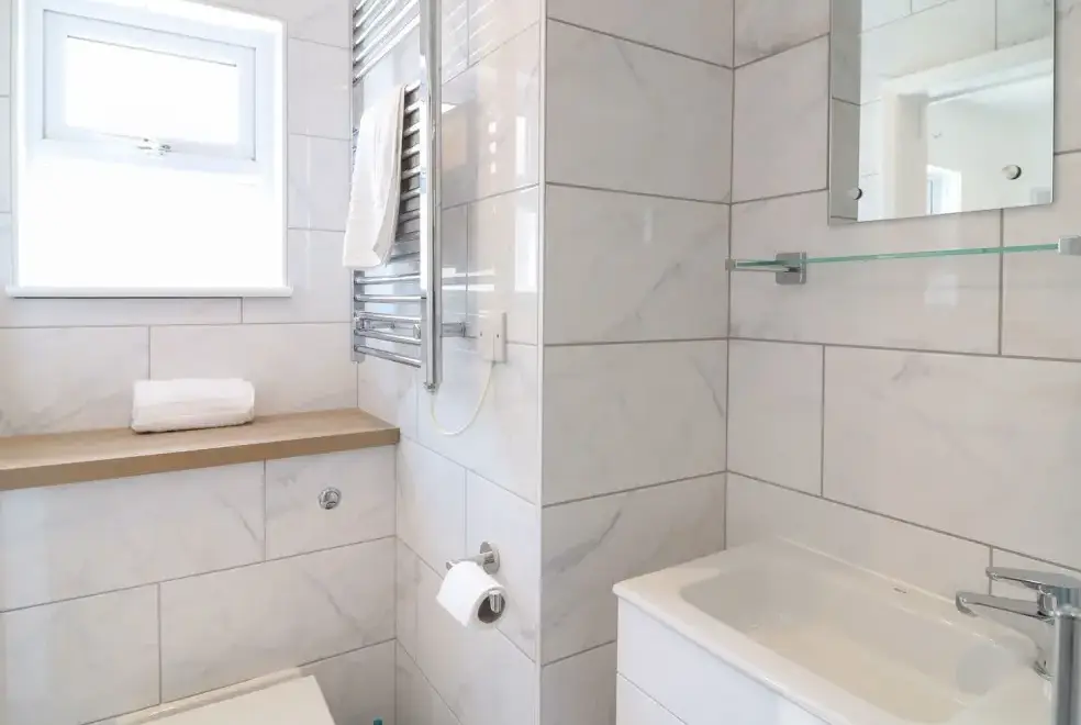 Shower room at Pepperpots