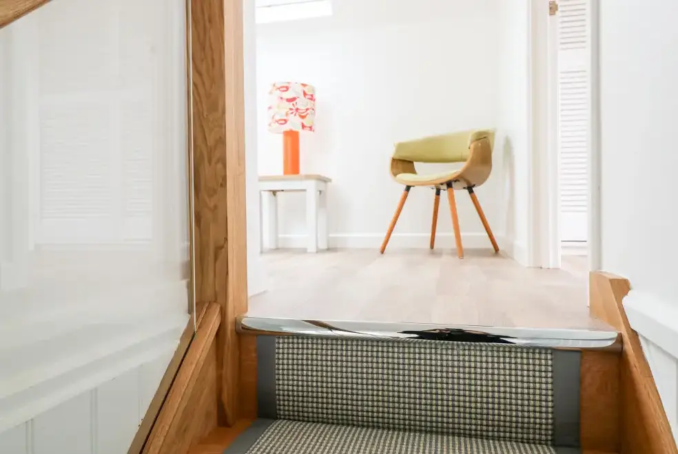 Desk area at Pepperpots