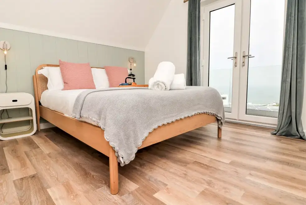 Bedroom at Pepperpots