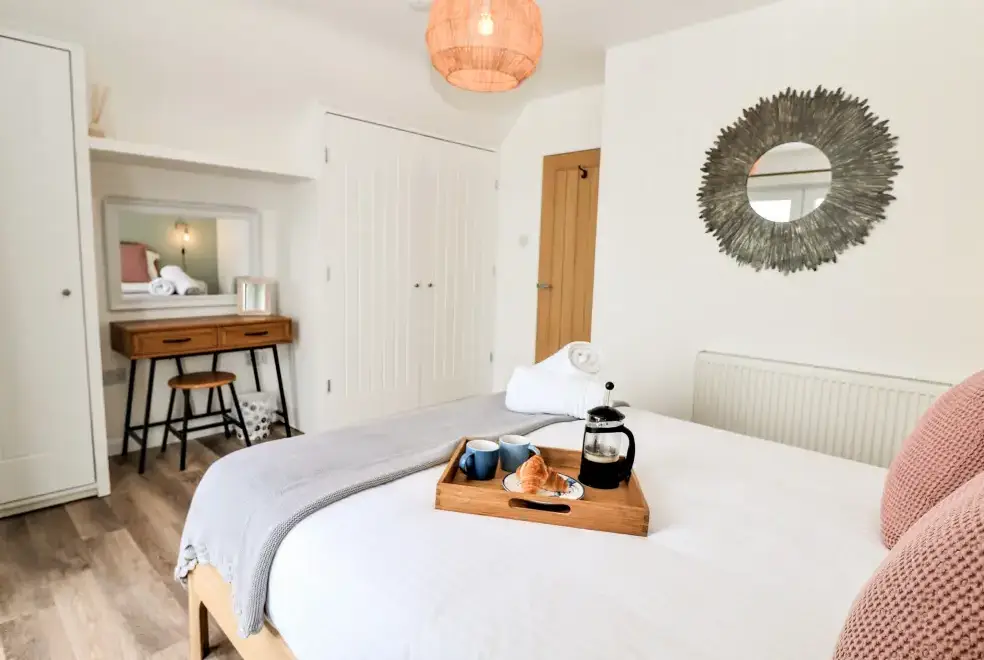 Bedroom at Pepperpots