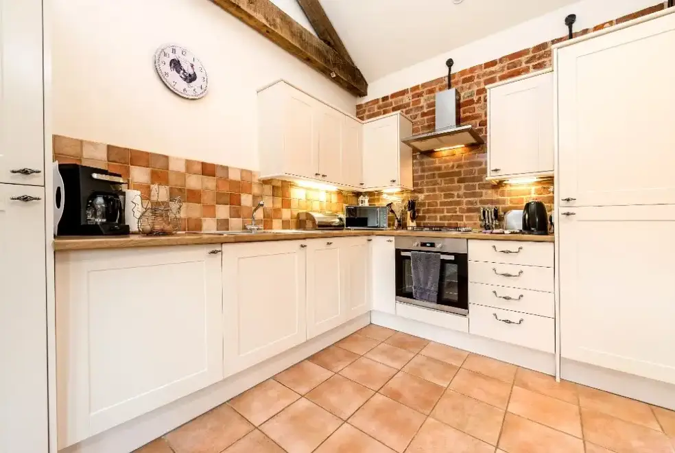 Farmhouse style kitchen at Pheasant