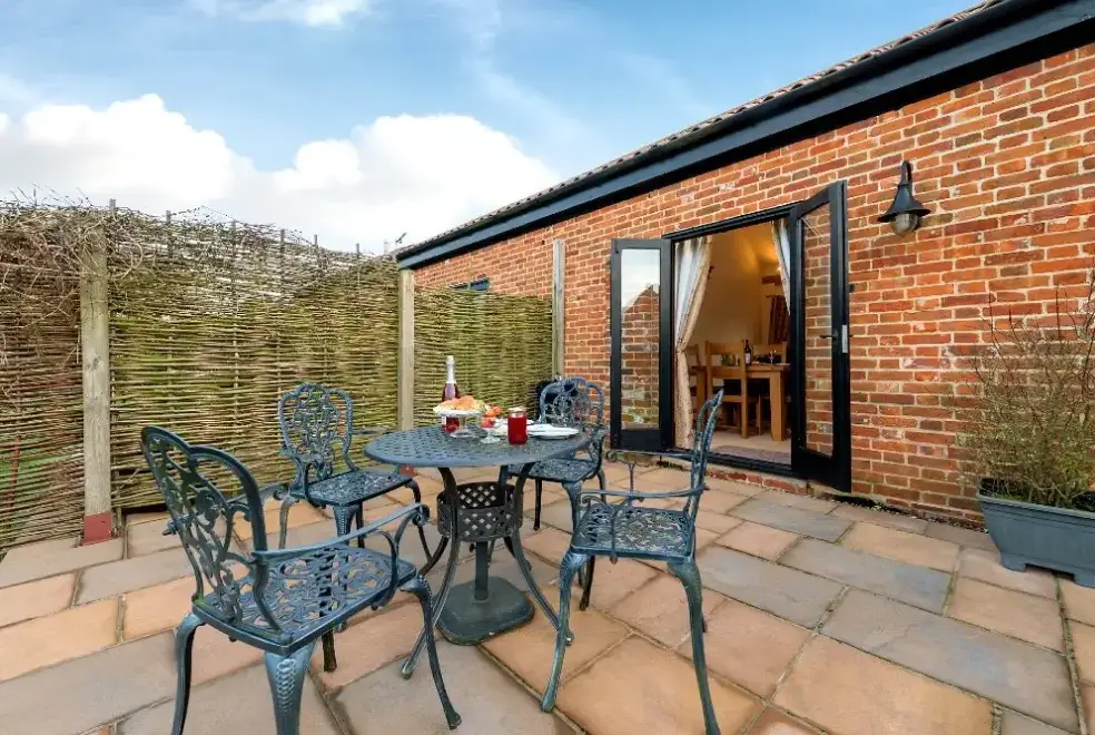 Patio area at Pheasant