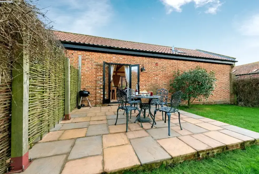 Patio area at Pheasant