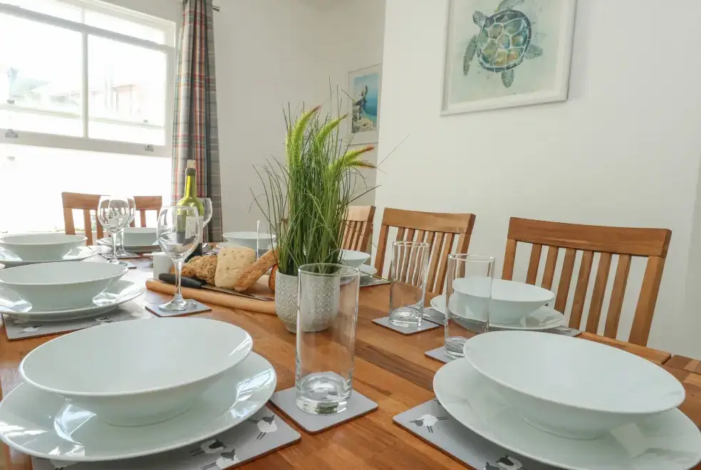 Dining room at Picardy Cottage