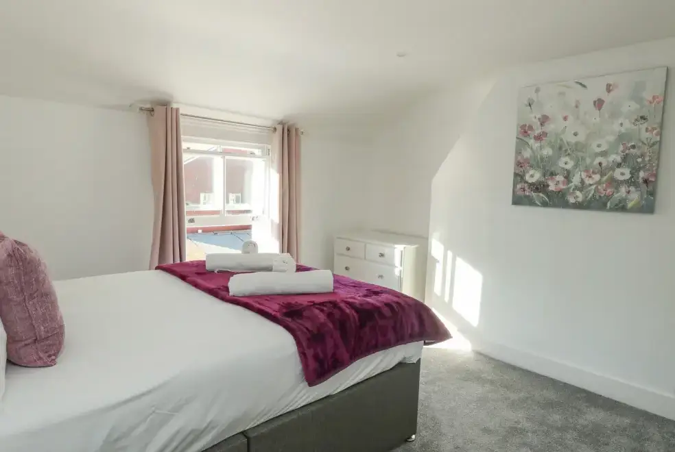 Bedroom at Picardy Cottage
