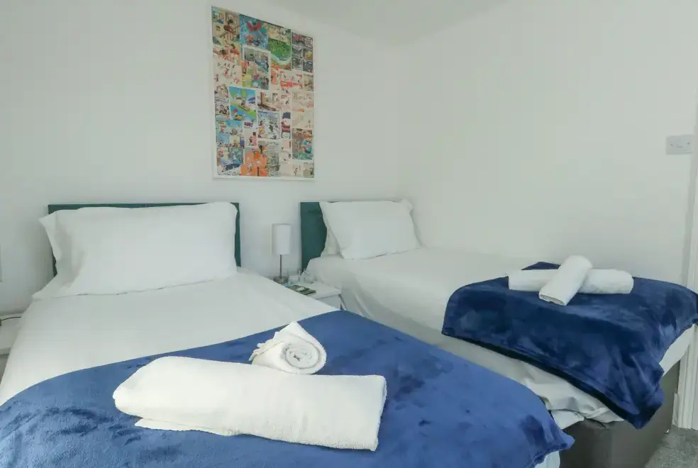Bedroom at Picardy Cottage