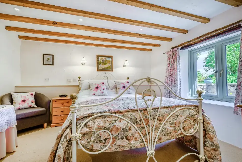 Bedroom at Pickle Barn