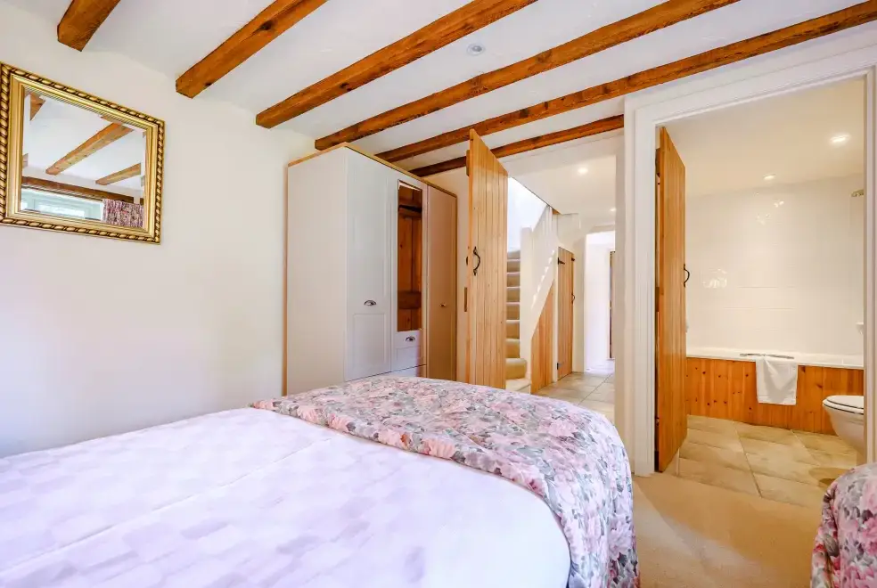 Bedroom at Pickle Barn