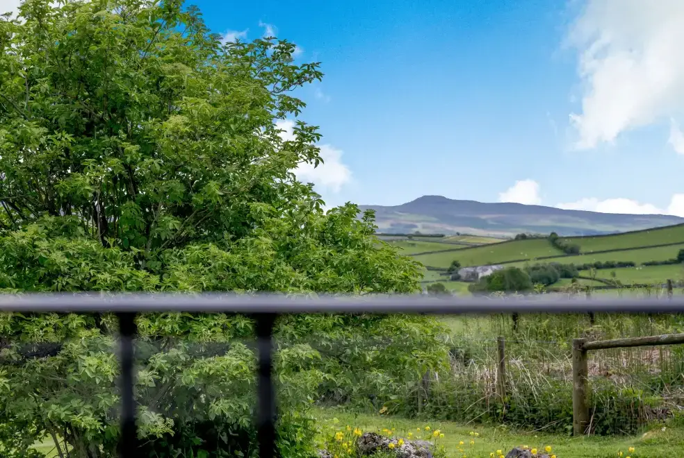 Countryside views at Pickle Barn