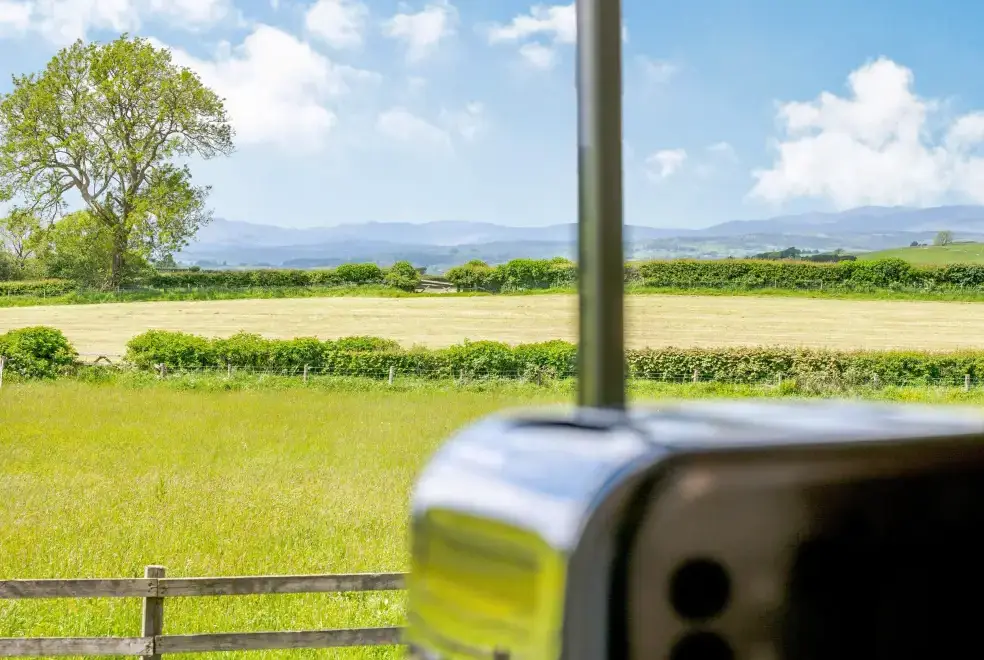 Countryside views at Pickle Country Cottage