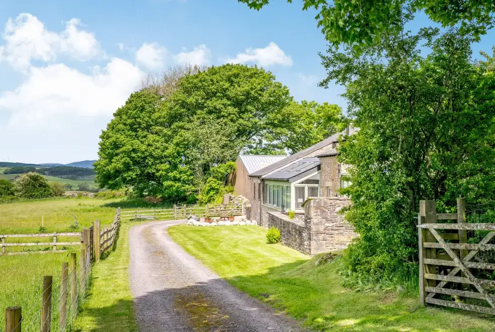 Countryside views at Pickle Country Cottage