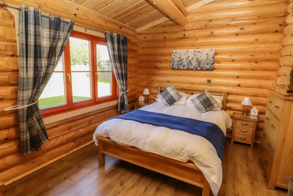 Bedroom at Pine Lodge