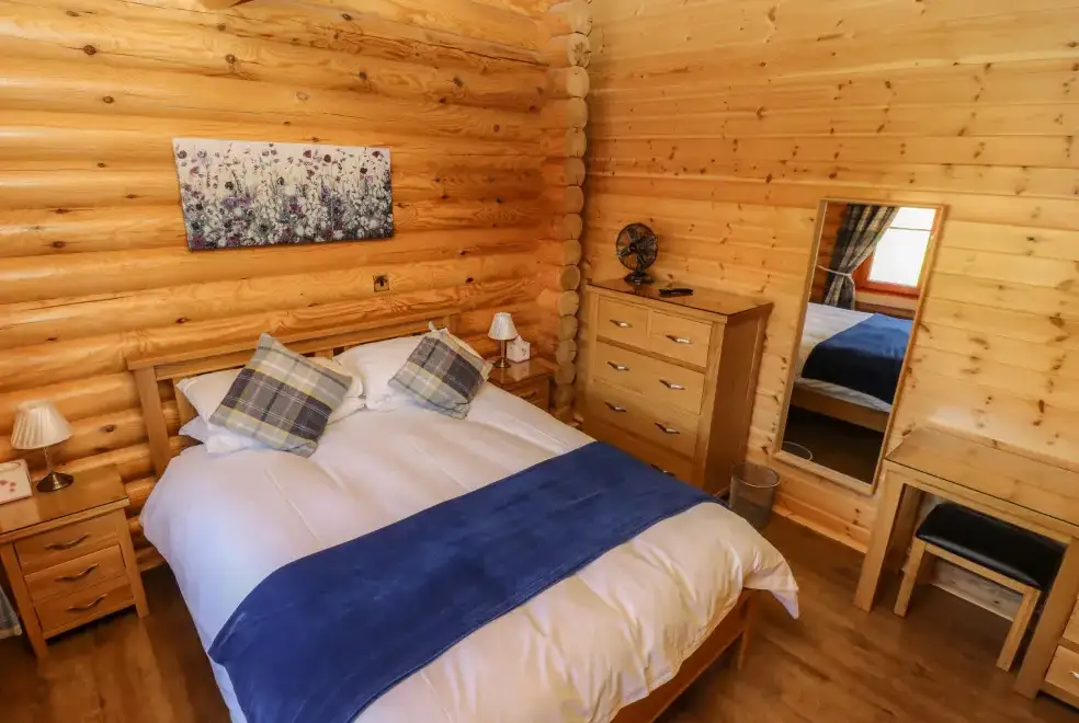 Bedroom at Pine Lodge