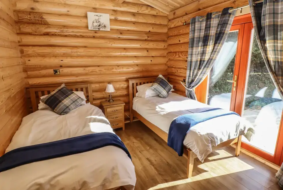 Bedroom at Pine Lodge