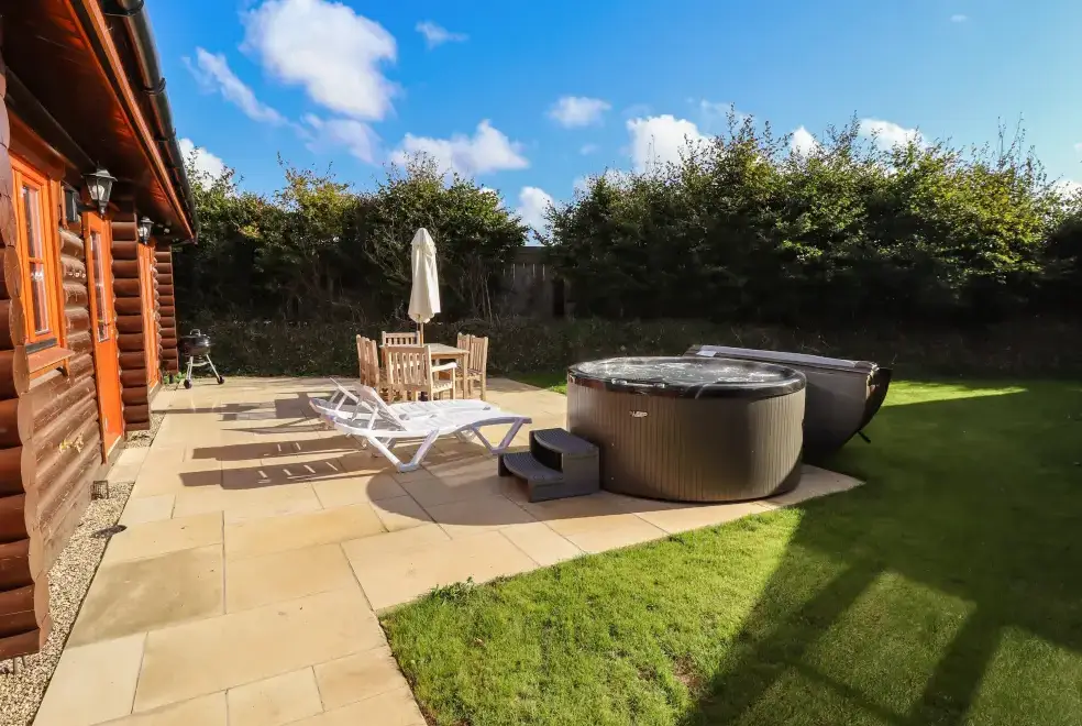 Private Hot Tub at Pine Lodge