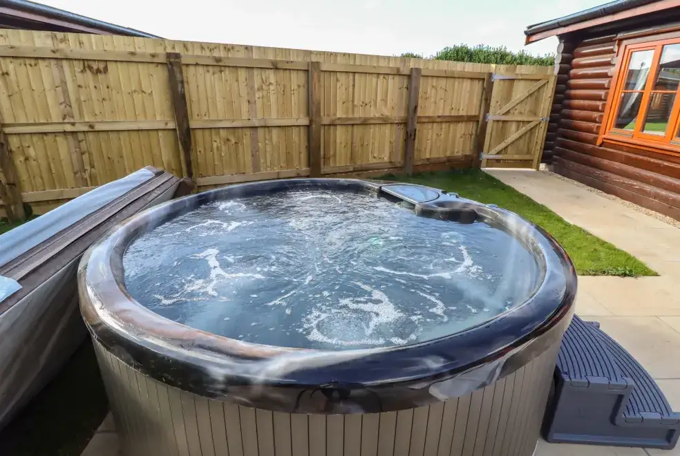 Private Hot Tub at Pine Lodge
