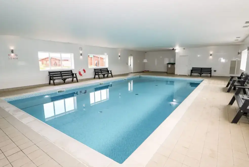 Shared Swimming Pool at Pine Lodge