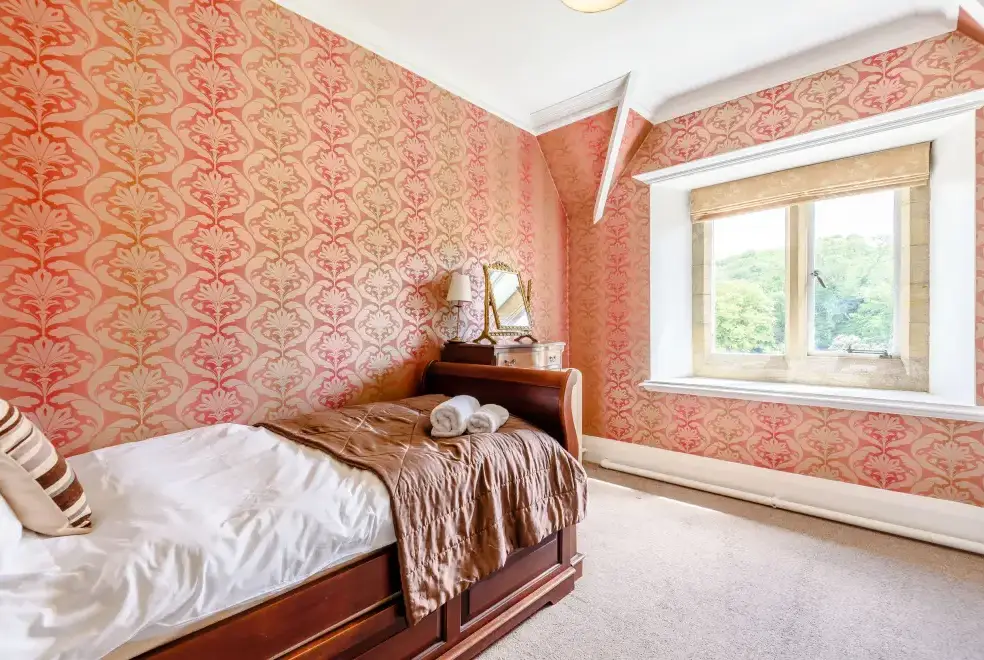 Bedroom at Plas Gwynfryn
