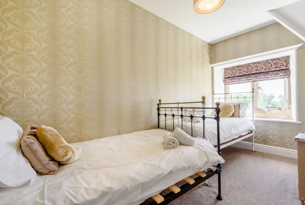 Bedroom at Plas Gwynfryn