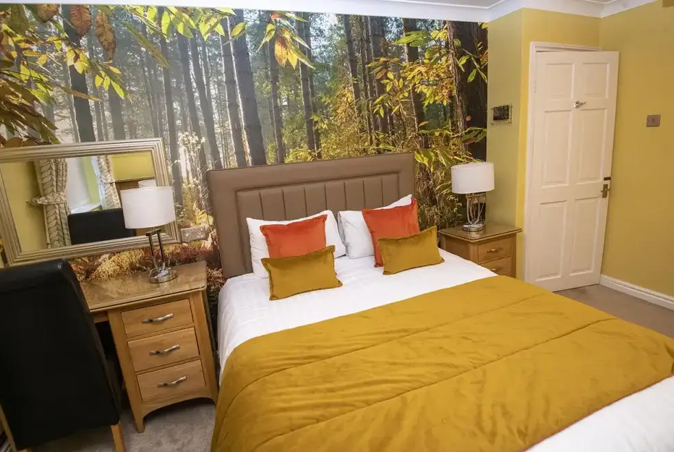 Bedroom at Ploughman's Cottage