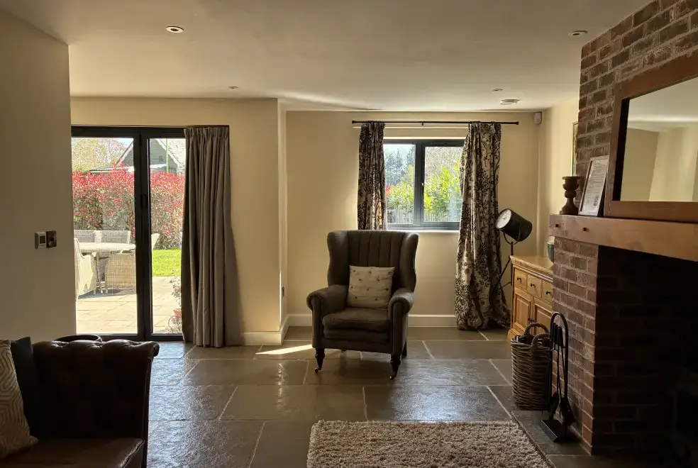 Lounge at Poachers Barn