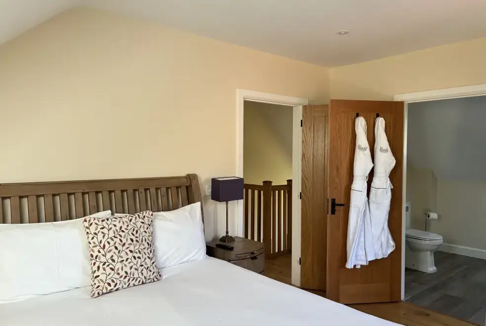 Bedroom at Poachers Barn