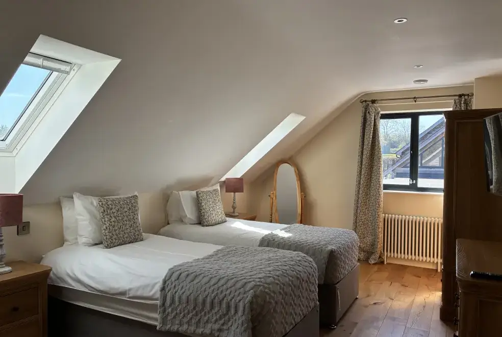 Bedroom at Poachers Barn