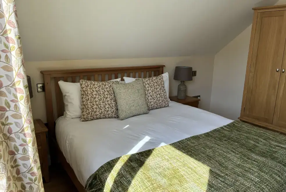 Bedroom at Poachers Barn