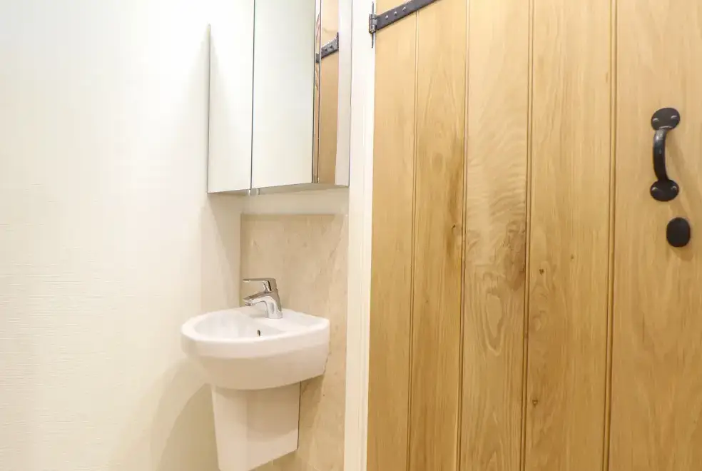 Loo at Pol Glas Hall